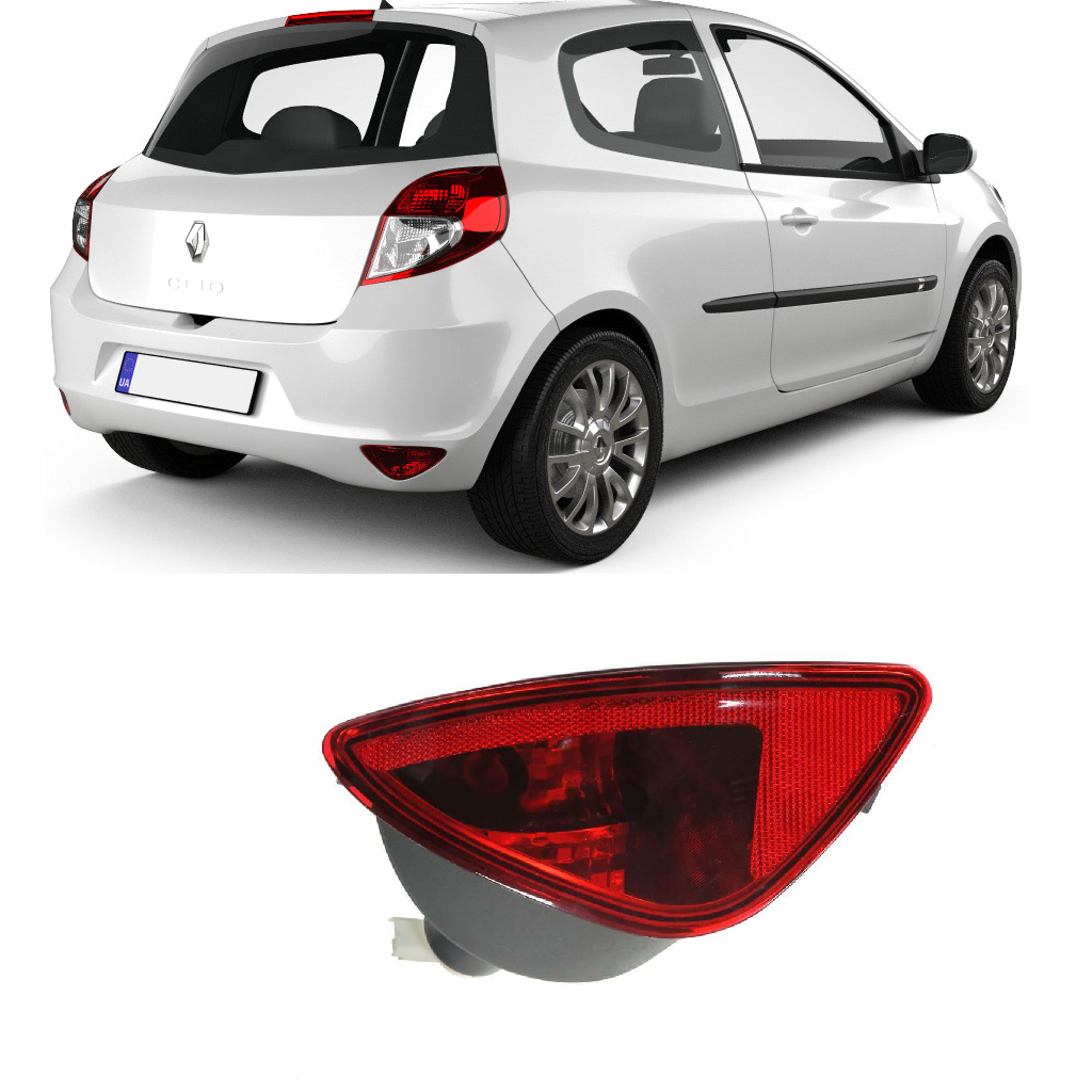 Renault Clio 3 Arka Sağ Sis Farı Reflektör