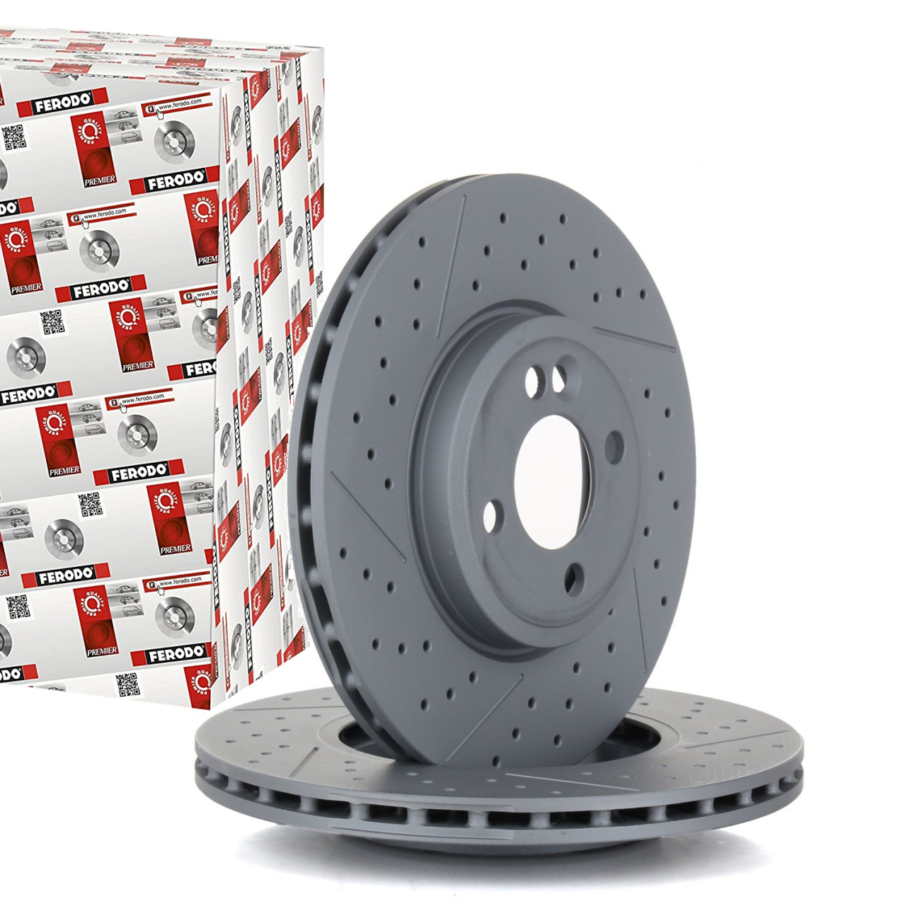 MINI Cooper S Ön Fren Diski Takımı Performance Delikli R50-R52-R53 FERODO