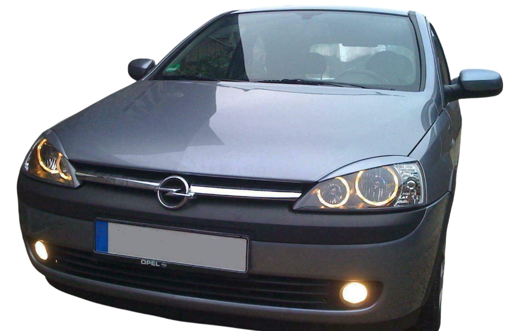 Opel Corsa C Cosmo Angel Eyes Far Siyah Takım ECE Onaylı