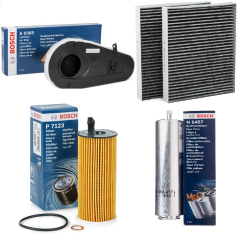 BMW F10 520d Periyodik Bakım Filtre Seti BOSCH