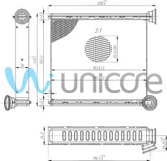 Volkswagen Jetta Kalorifer Radyatörü Peteği
