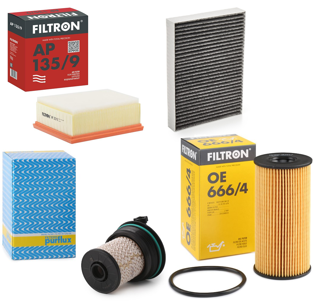 Renault Megane IV 1.5 BlueDCI Periyodik Bakım Filtre Seti