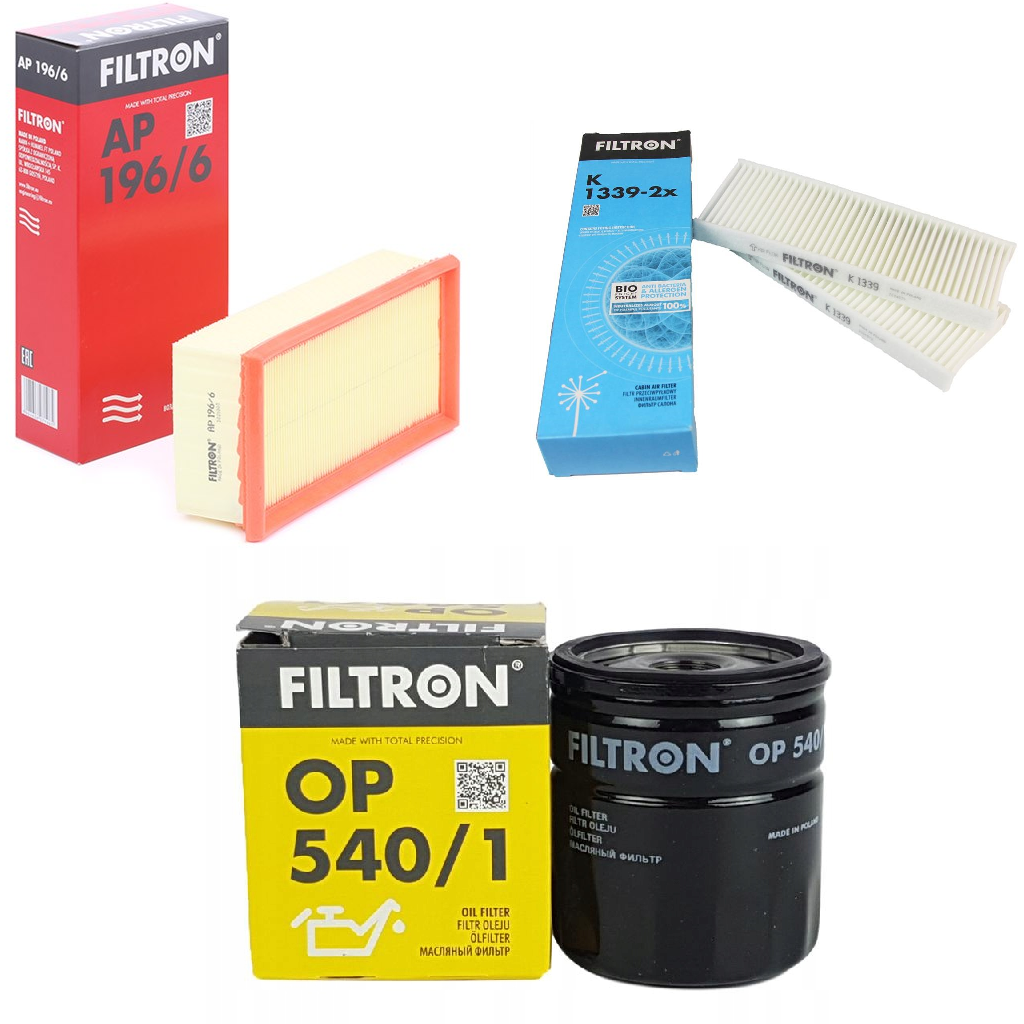 Peugeot 301 1.2 Periyodik Yağ Bakım Filtre Seti FILTRON