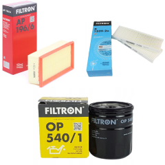Citroen C-Elysee 1.2 Periyodik Yağ Bakım Filtre Seti FILTRON