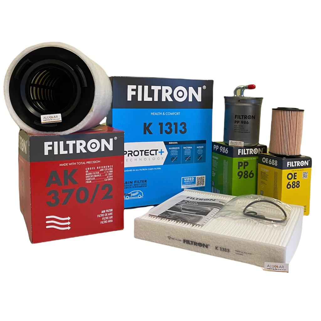 Skoda Roomster 1.6 TDI Periyodik Bakım Filtre Seti FILTRON