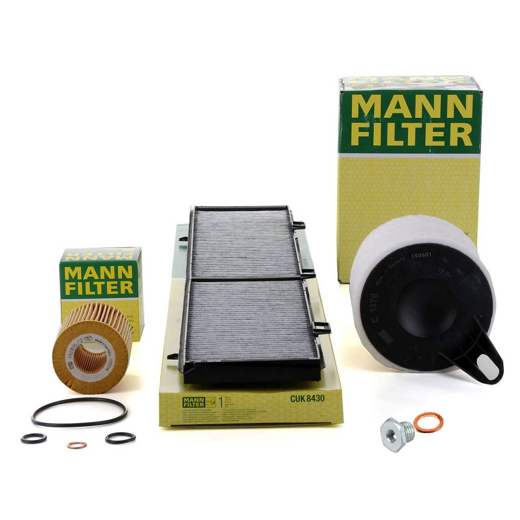 BMW E87 116i Periyodik Bakım Filtre Seti MANN