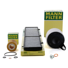 BMW E87 116i Periyodik Bakım Filtre Seti MANN