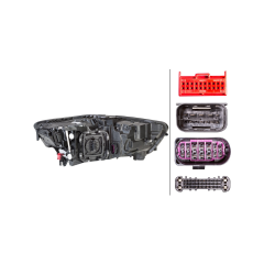 Audi A6 C7 Xenon Led Far Sol 2015 - 2018 ORIJINAL