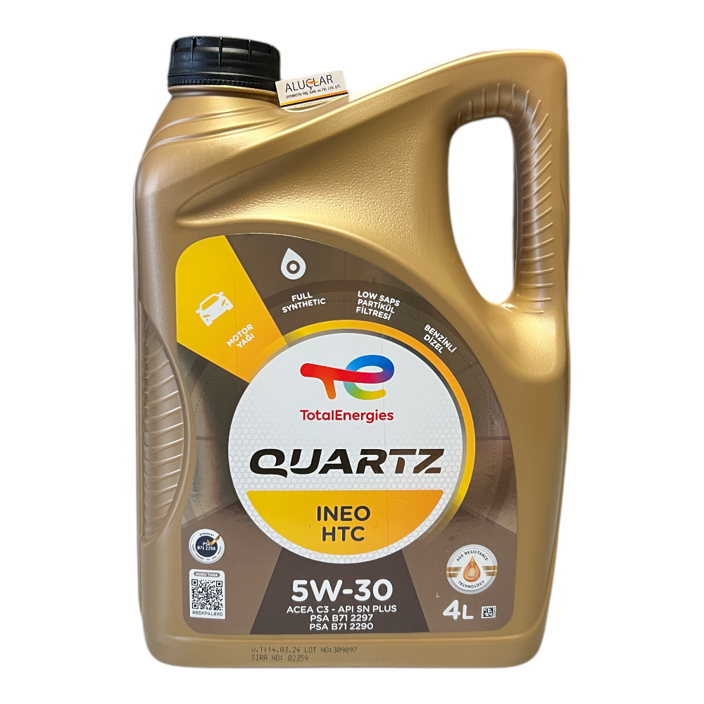TOTAL QUARTZ INEO HTC 5W30 Motor Yağı 4 Litre