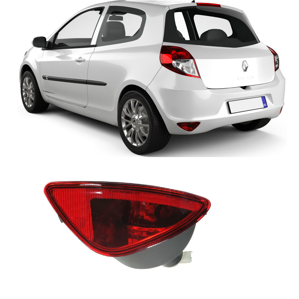 Renault Clio 3 Arka Sol Sis Farı Reflektör