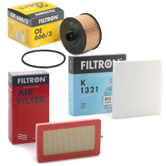 Renault Clio 5 1.3 TCe Periyodik Bakım Filtre Seti FILTRON