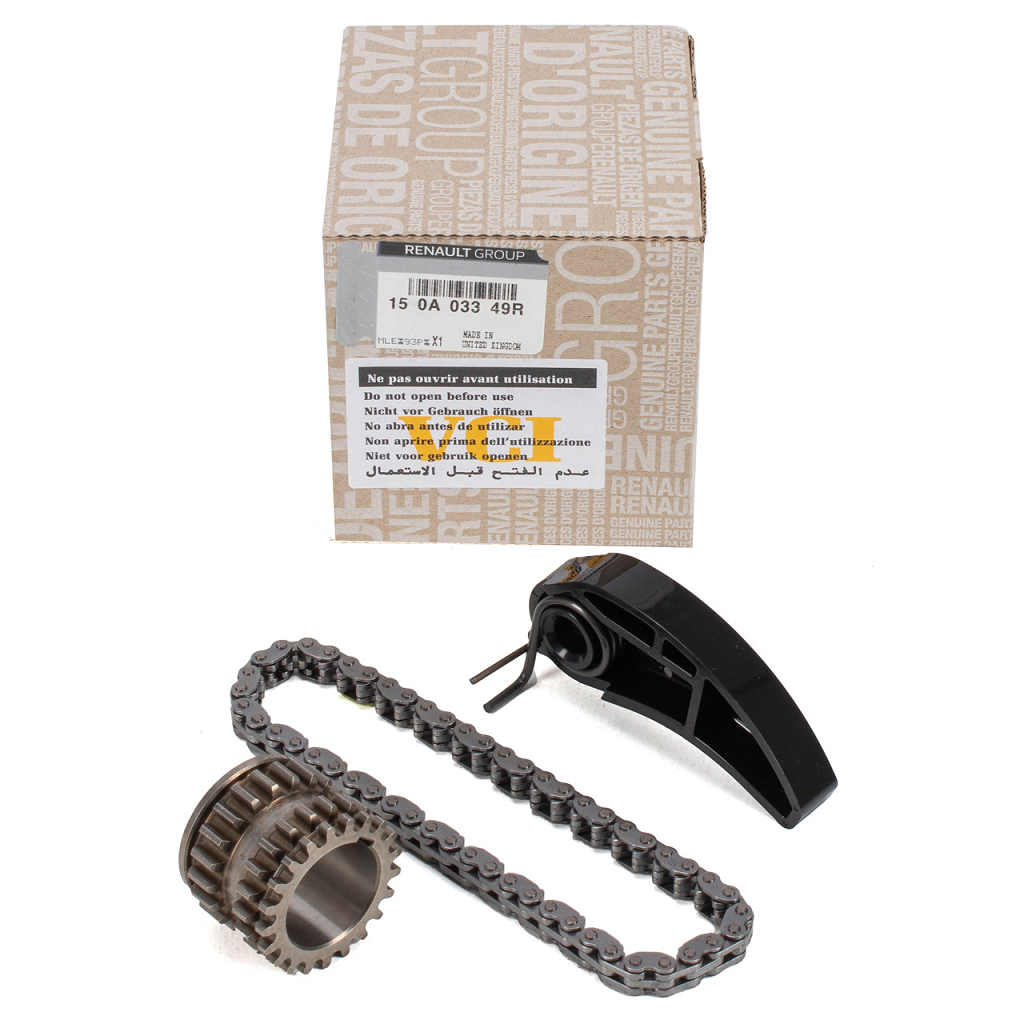 Dacia Duster 1.2 TCe Yağ Pompa Zincir Seti ORIJINAL