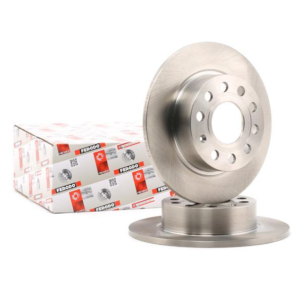 Skoda Octavia MK2 Arka Fren Disk Takımı FERODO 255 MM