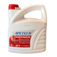 Kırmızı Antifriz Apetech 3 Litre -56 Derece